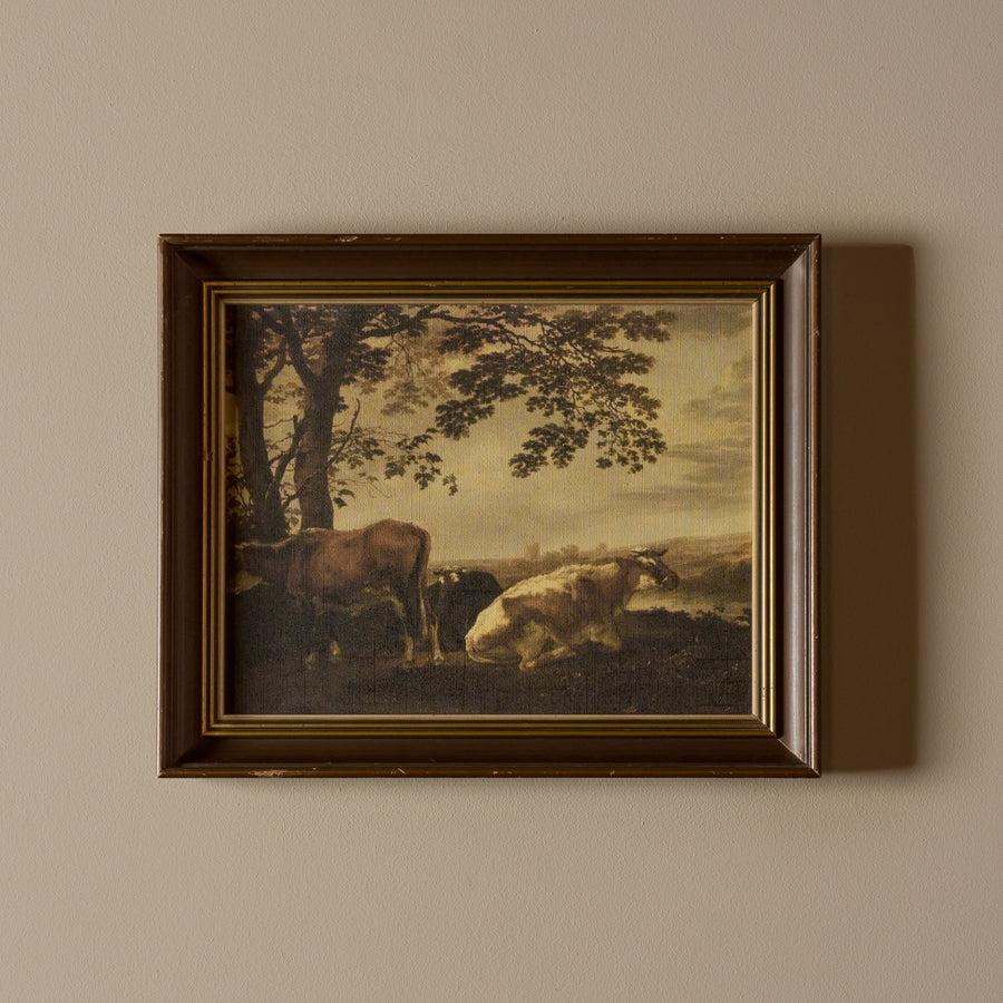 Les vaches (17" x 14")