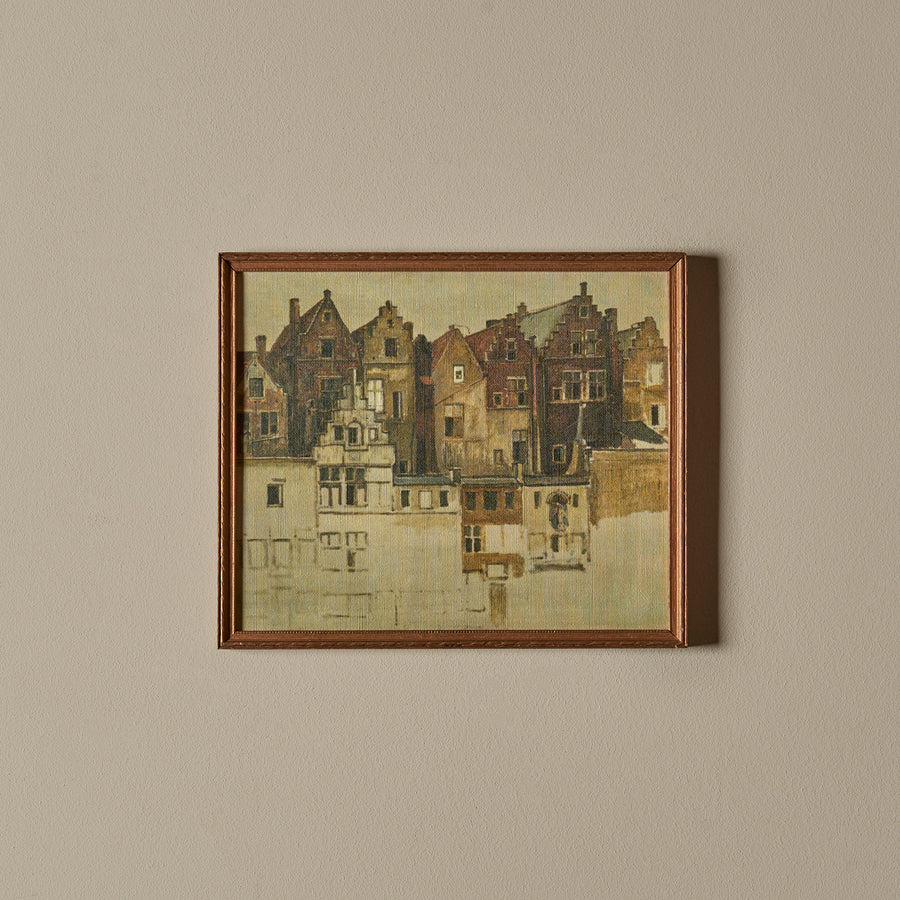 Les maisons d'Anvers (13" x 11")