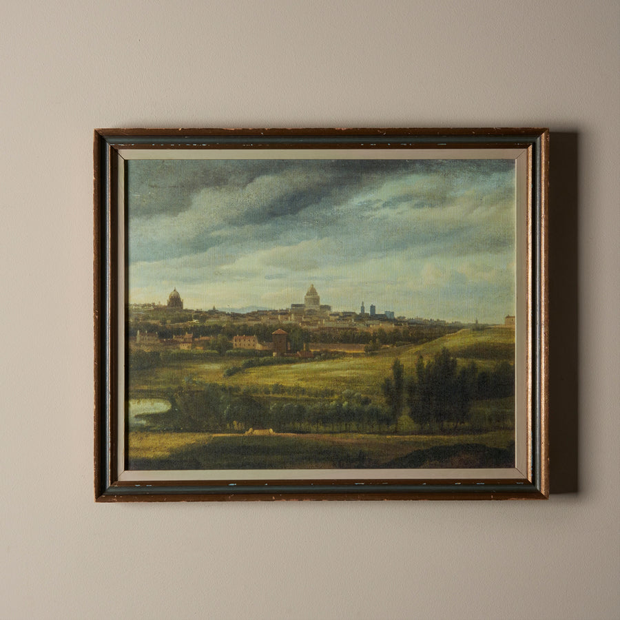 La frontière (23" x 19")