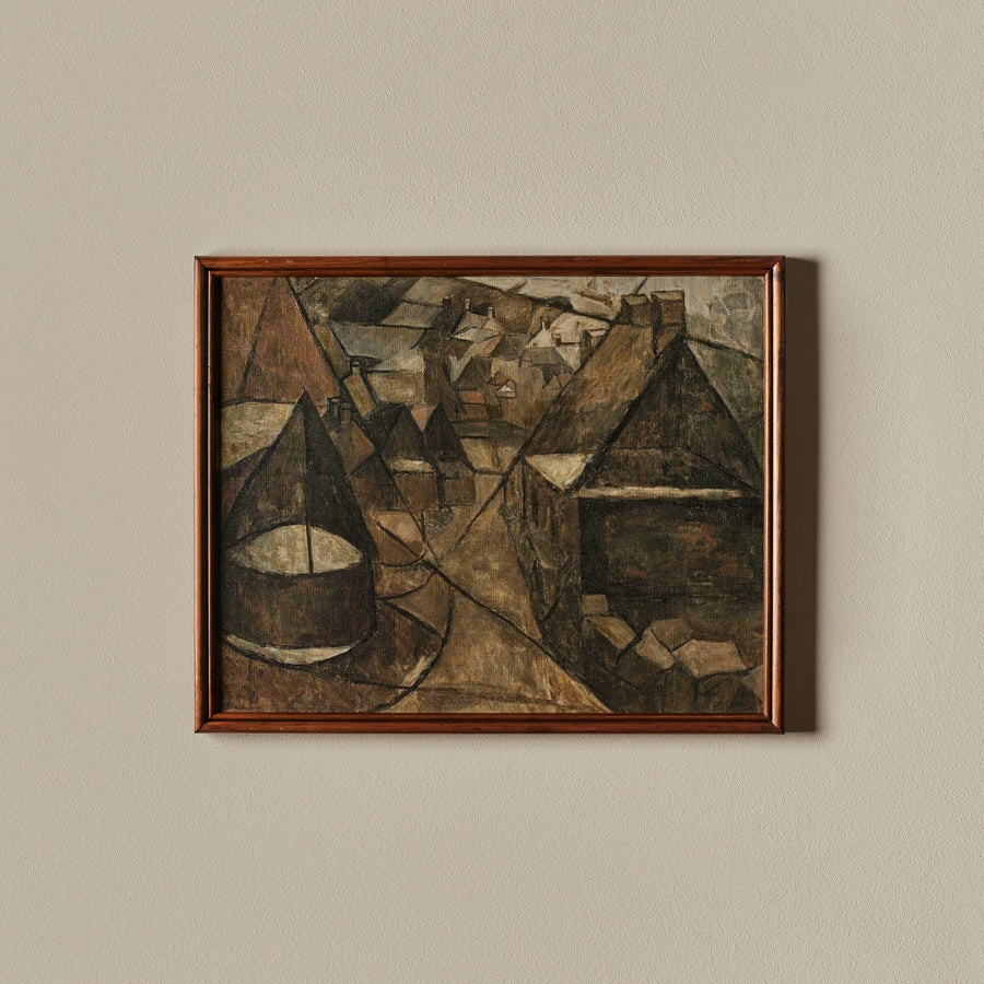 Les maisons (21" x 17")