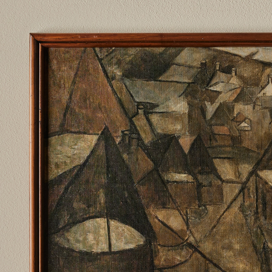 Les maisons (21" x 17")