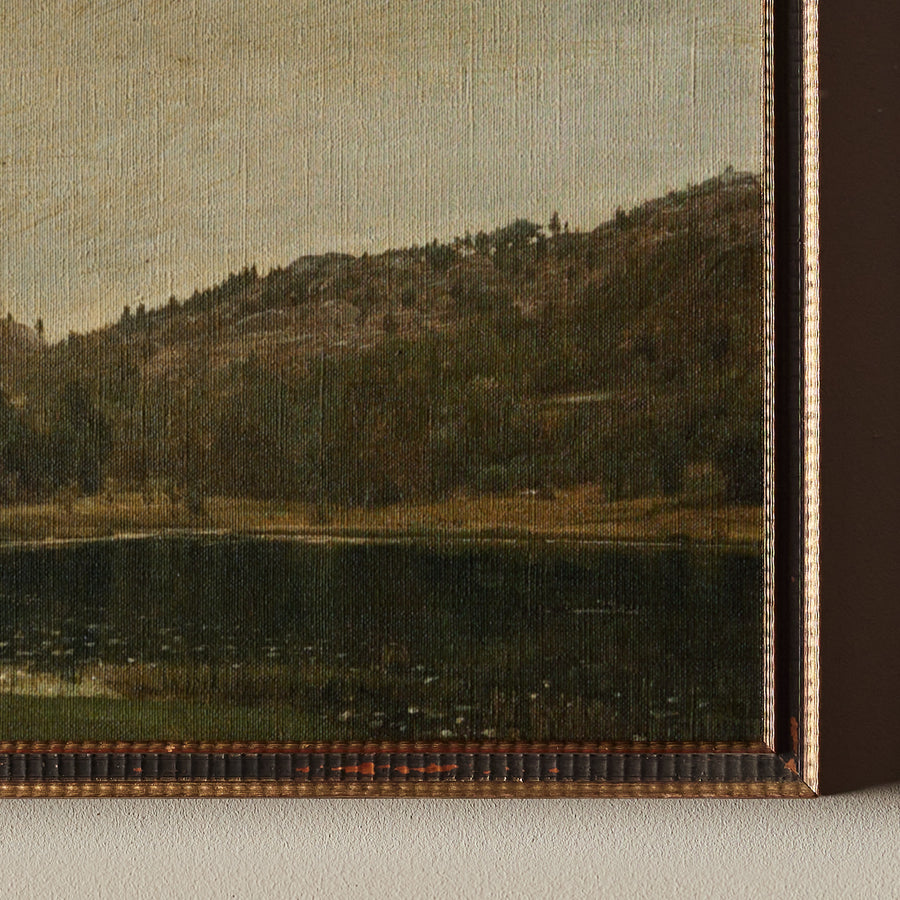 Le lac (21" x 14")