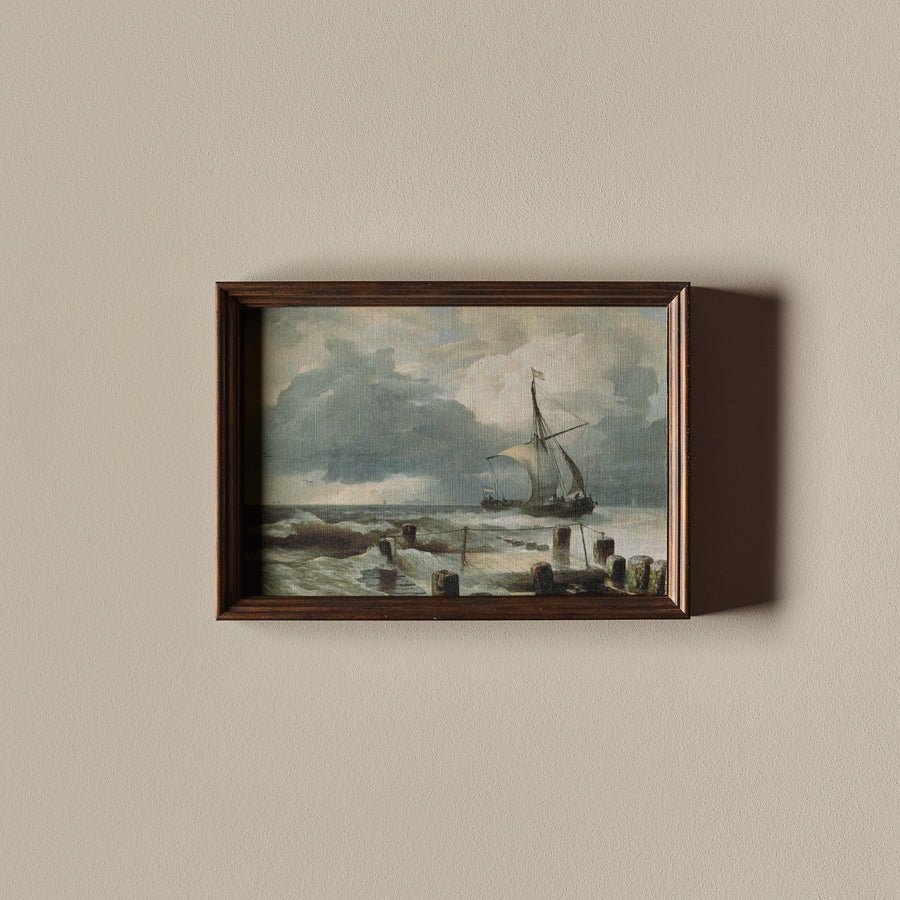 Le quai (17" x 13")