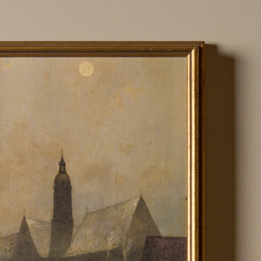 Le canal sous la lune (19" x 23")