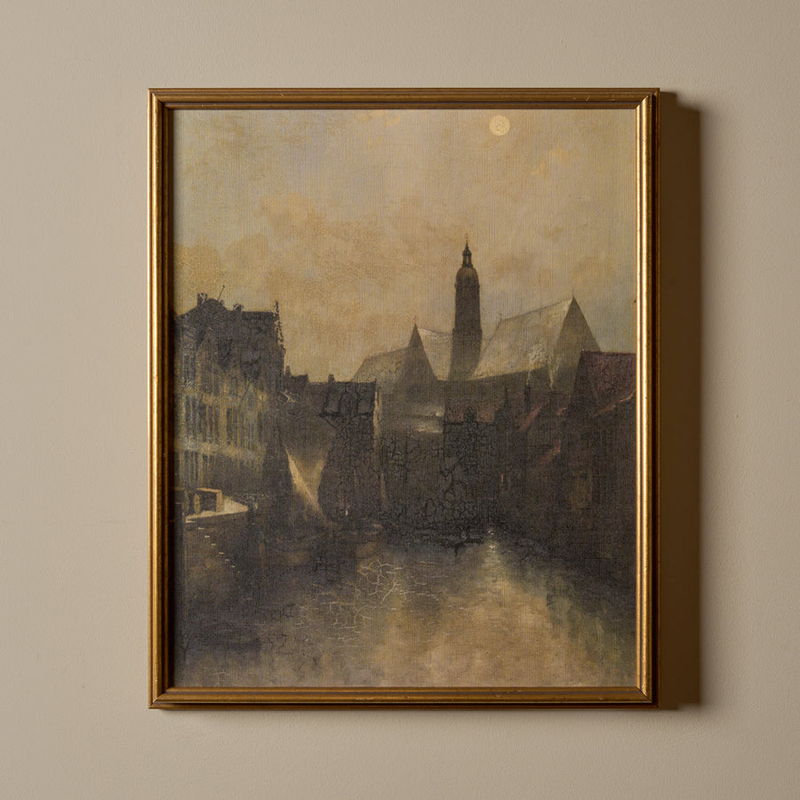Le canal sous la lune (19" x 23")