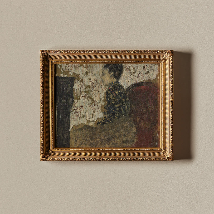 Attendre Édouard (24" x 20")