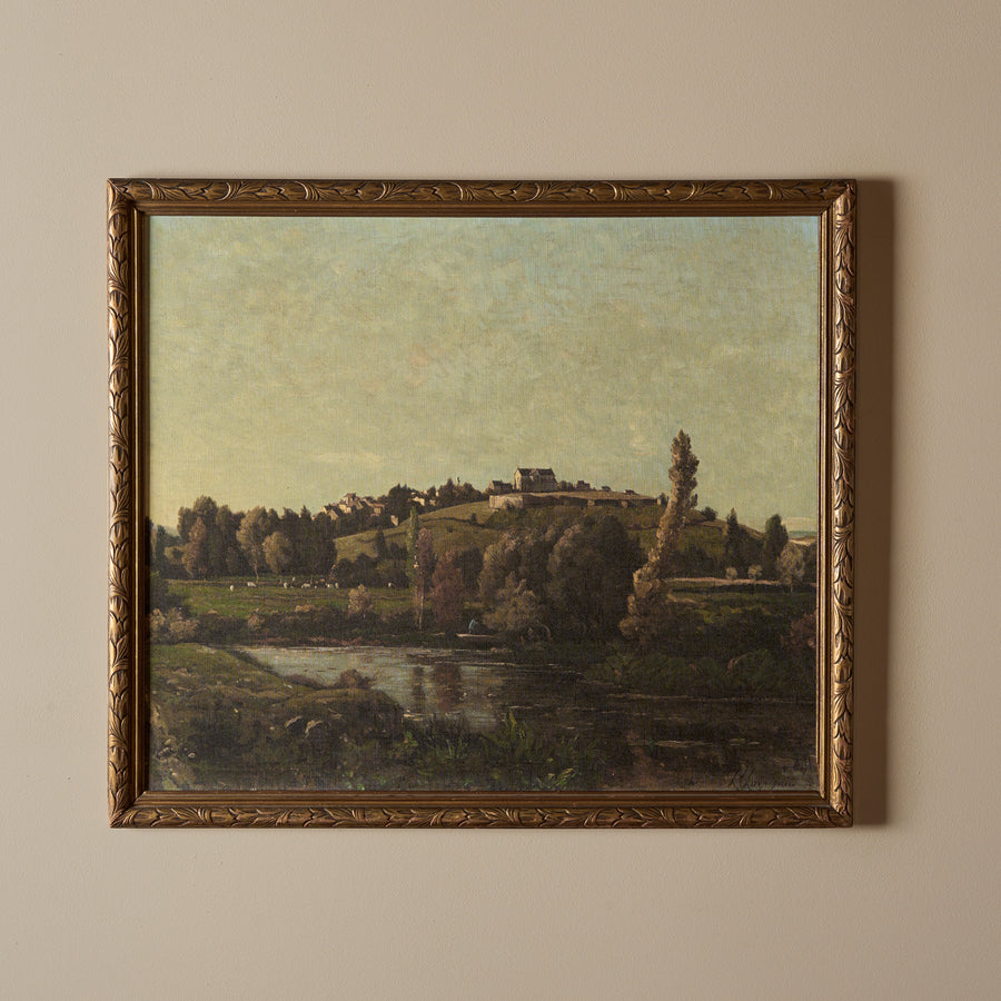 Sous les cieux d'Auvergne (31" x 27")