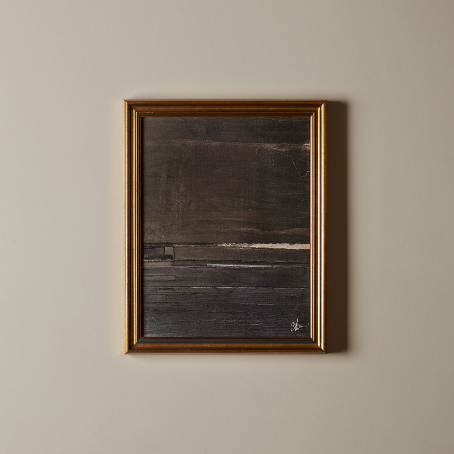 Un peu de Wabi Sabi et un soupçon de Cohen (17'' x 21'')