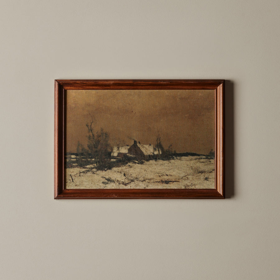Hiver Ocre (17" X 12")