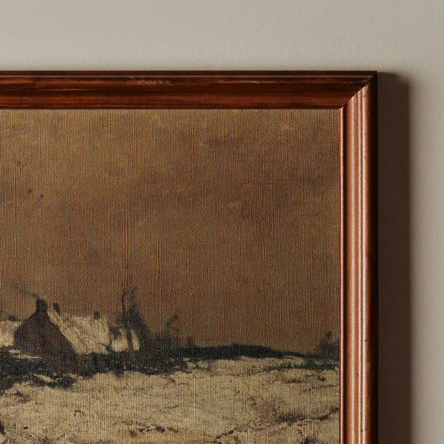 Hiver Ocre (17" X 12")