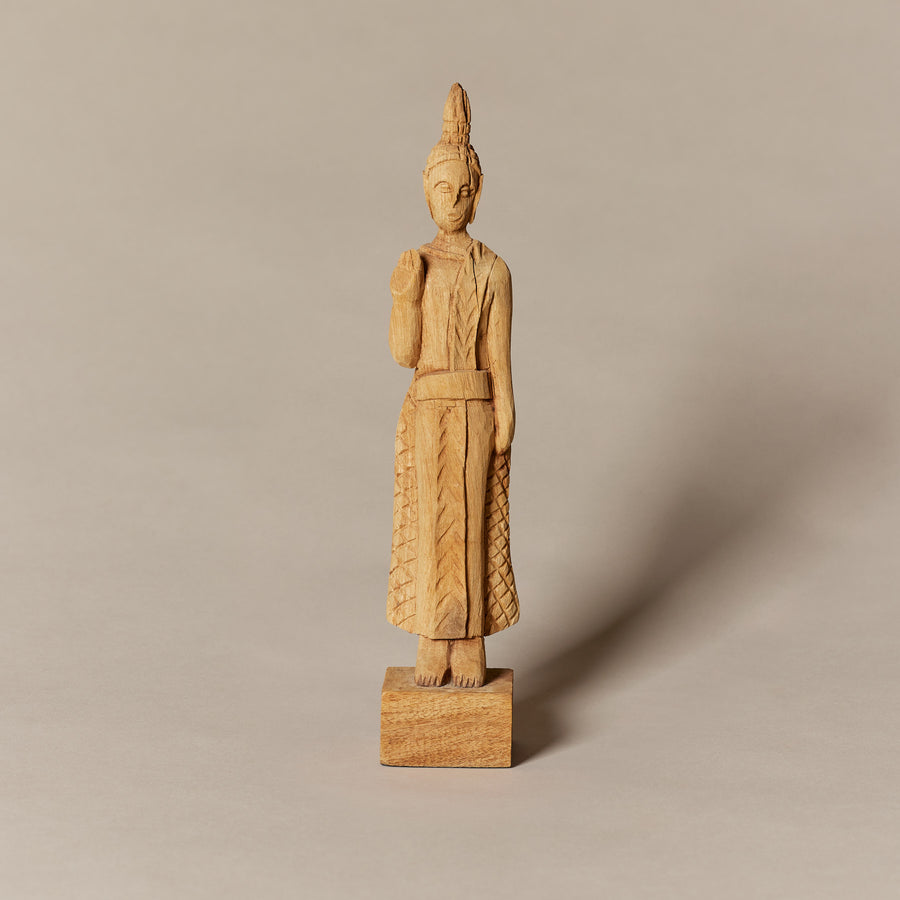Bouddha Sukhothaï sculpté à la main