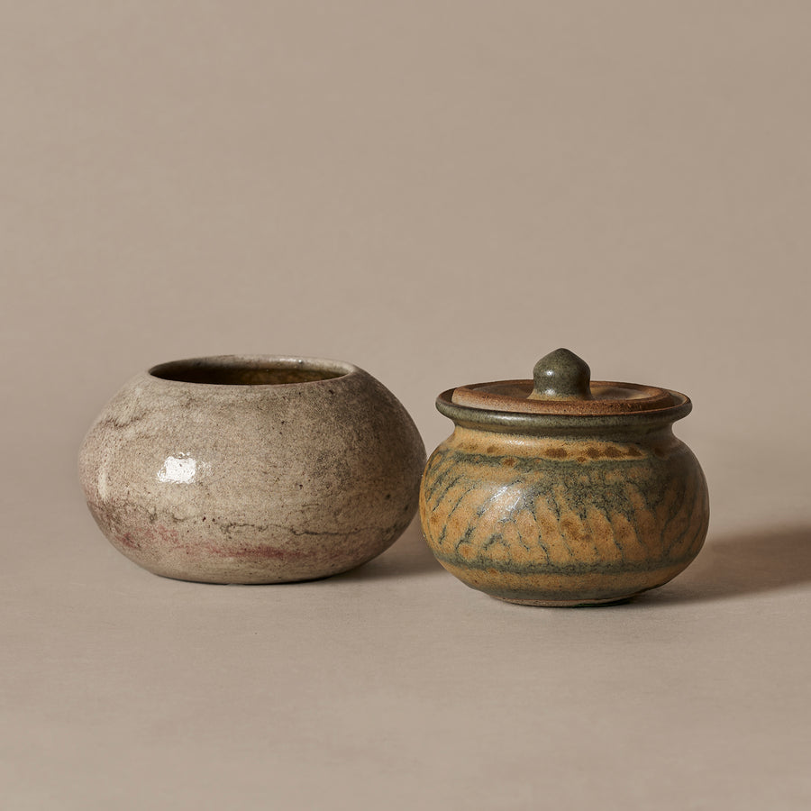 Petit vase & pot en céramique