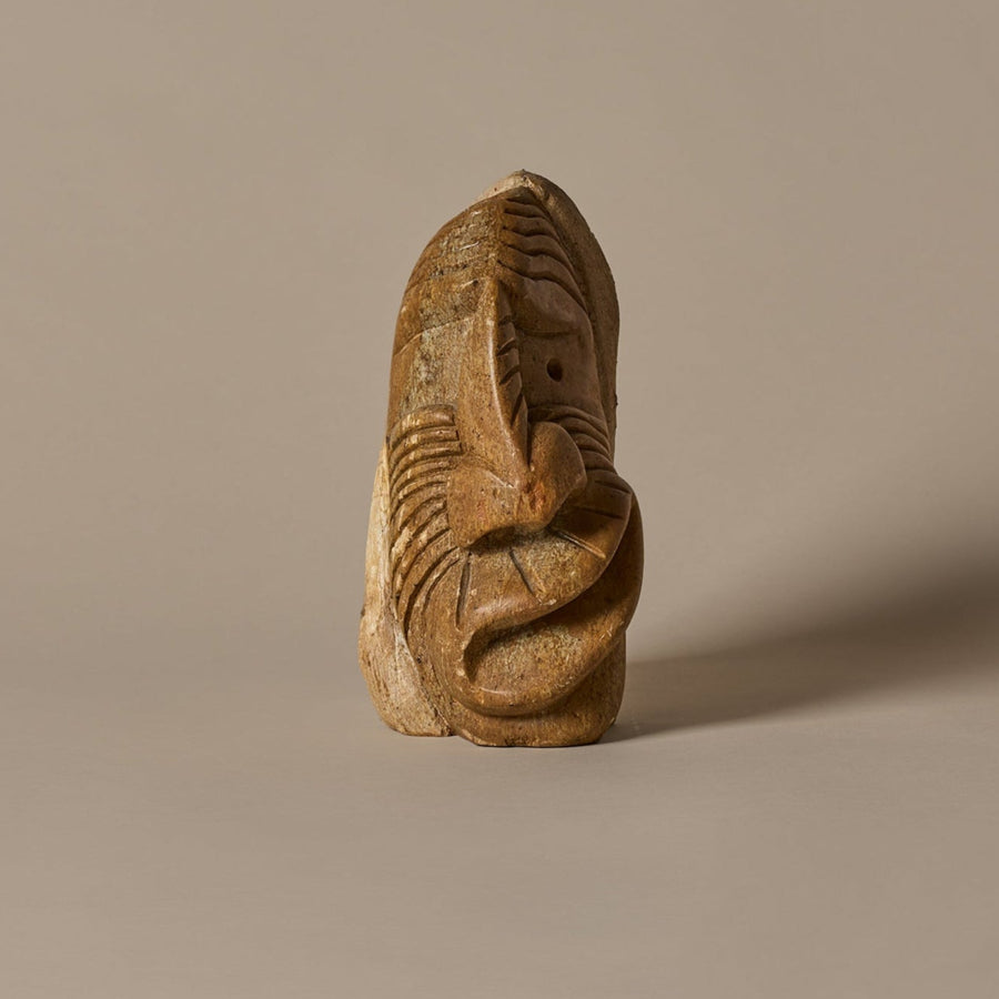 Sculpture iroquoise signée Cleveland Sandy