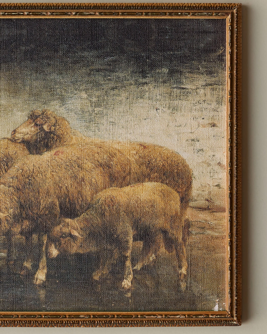 Les Moutons (13" X 11")