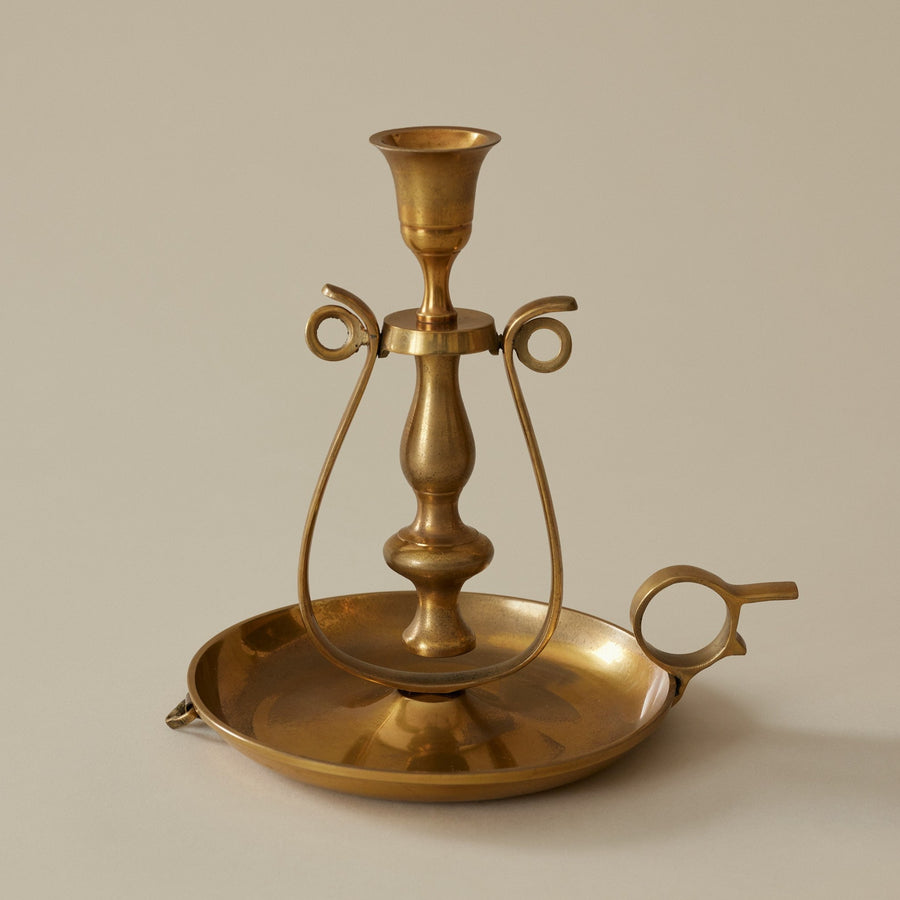 Porte-Bougie de Navire Vintage